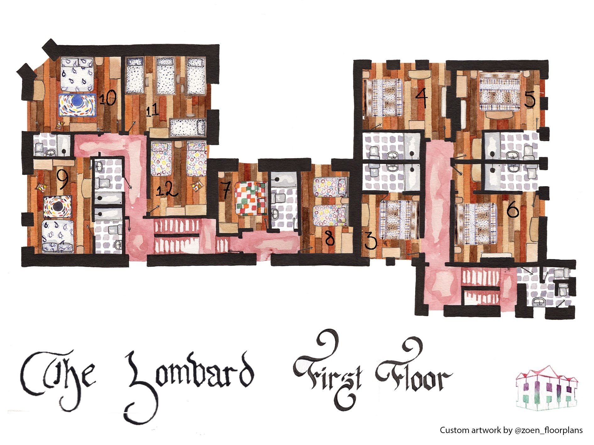 Bedrooms, bedrooms and more bedrooms